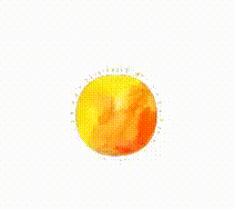 Watercolor illustration of a radiant yellow sun with soft rays, symbolizing energy, vitality, and natural rhythm in holistic wellness.